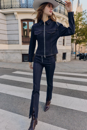 Skinny Jeans mit mittelhohem Bund