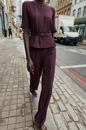 Hose mit geradem Bein