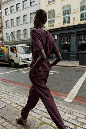 Hose mit geradem Bein