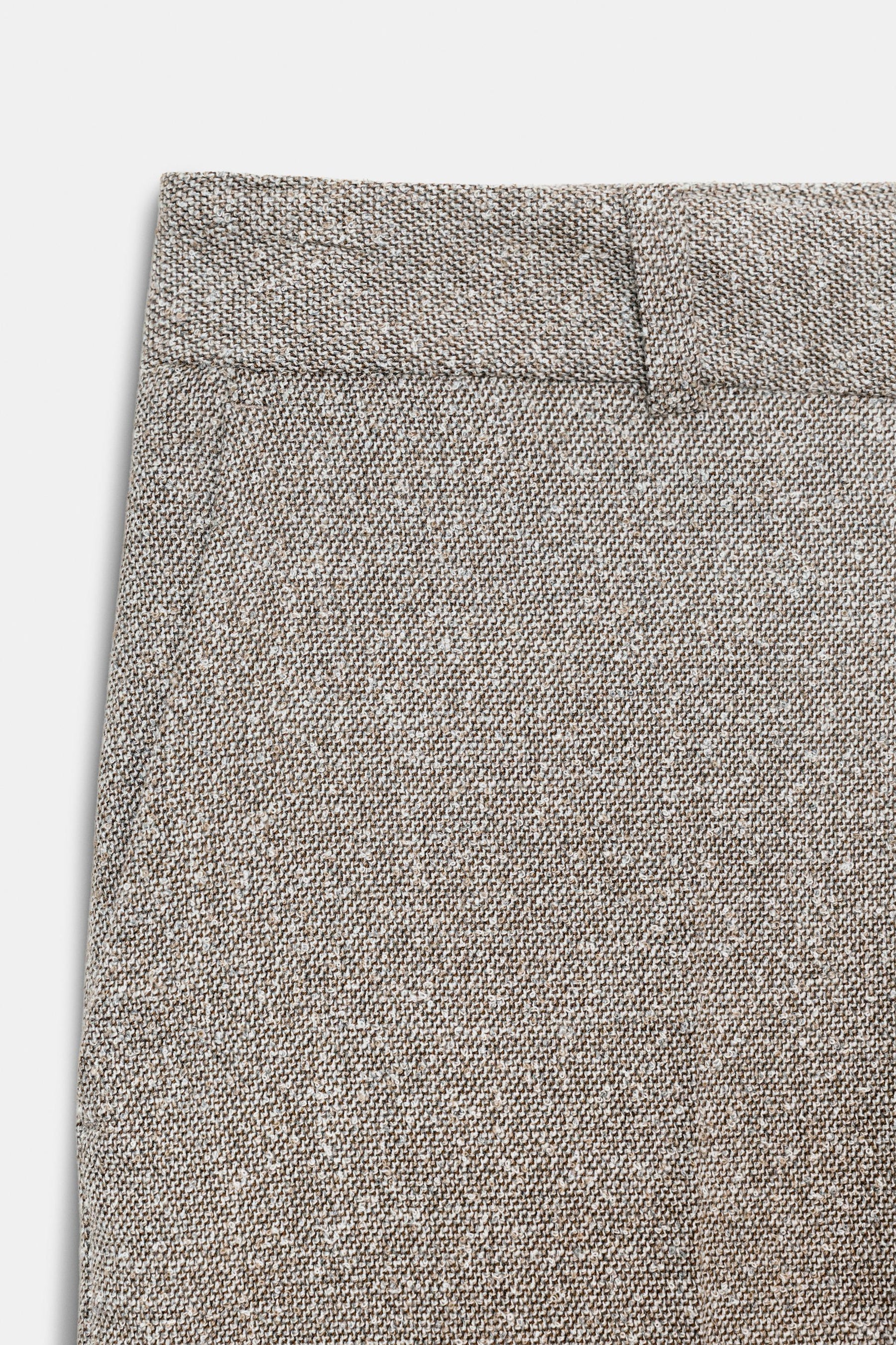 Rustikale Hose mit geradem Bein