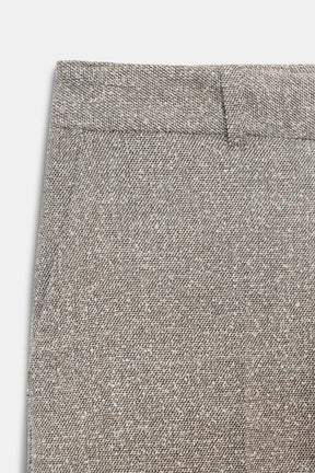 Rustikale Hose mit geradem Bein