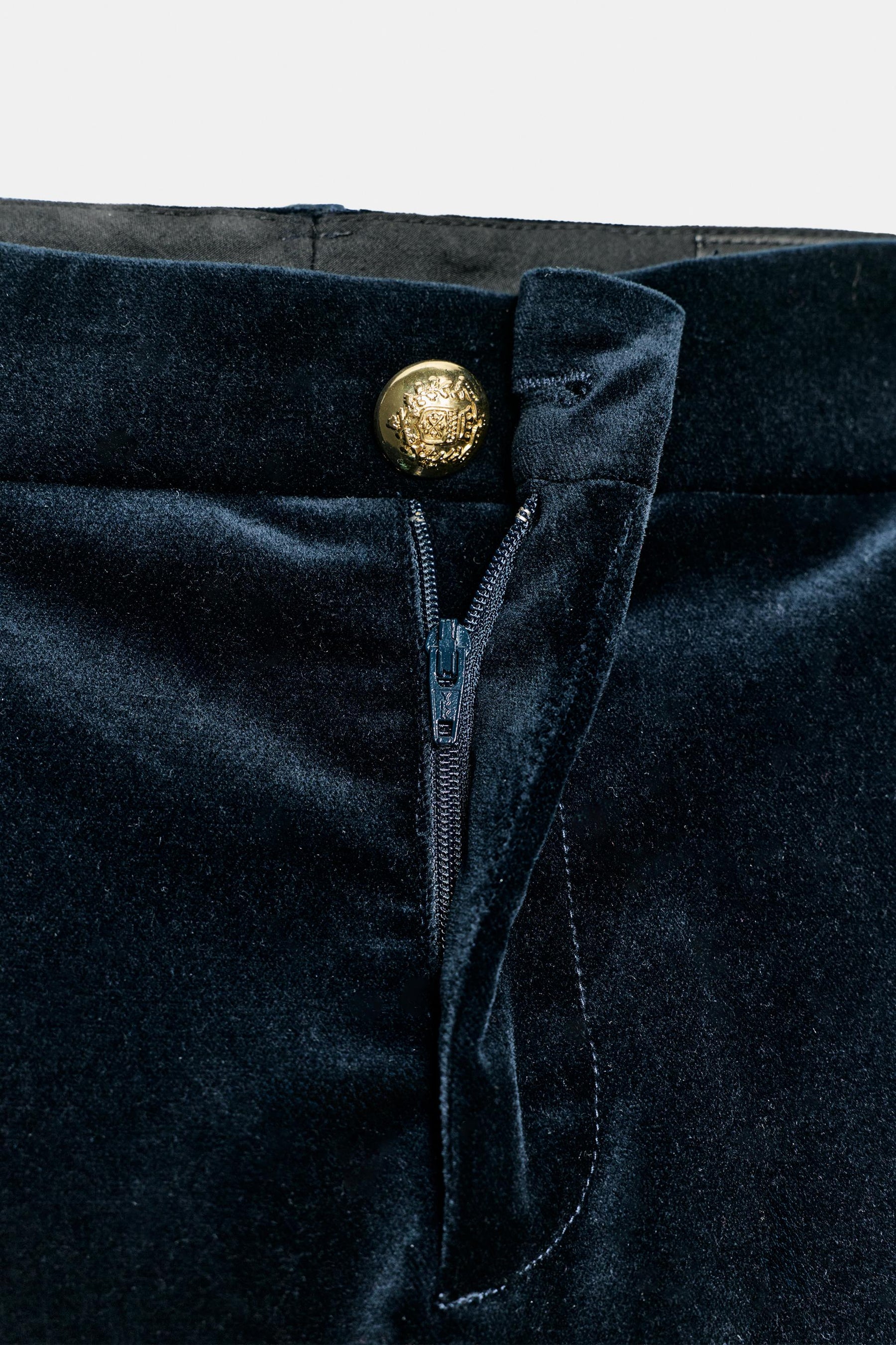 Velvet Flare Trousers Limited