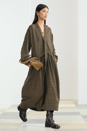 Schultertasche aus Leder