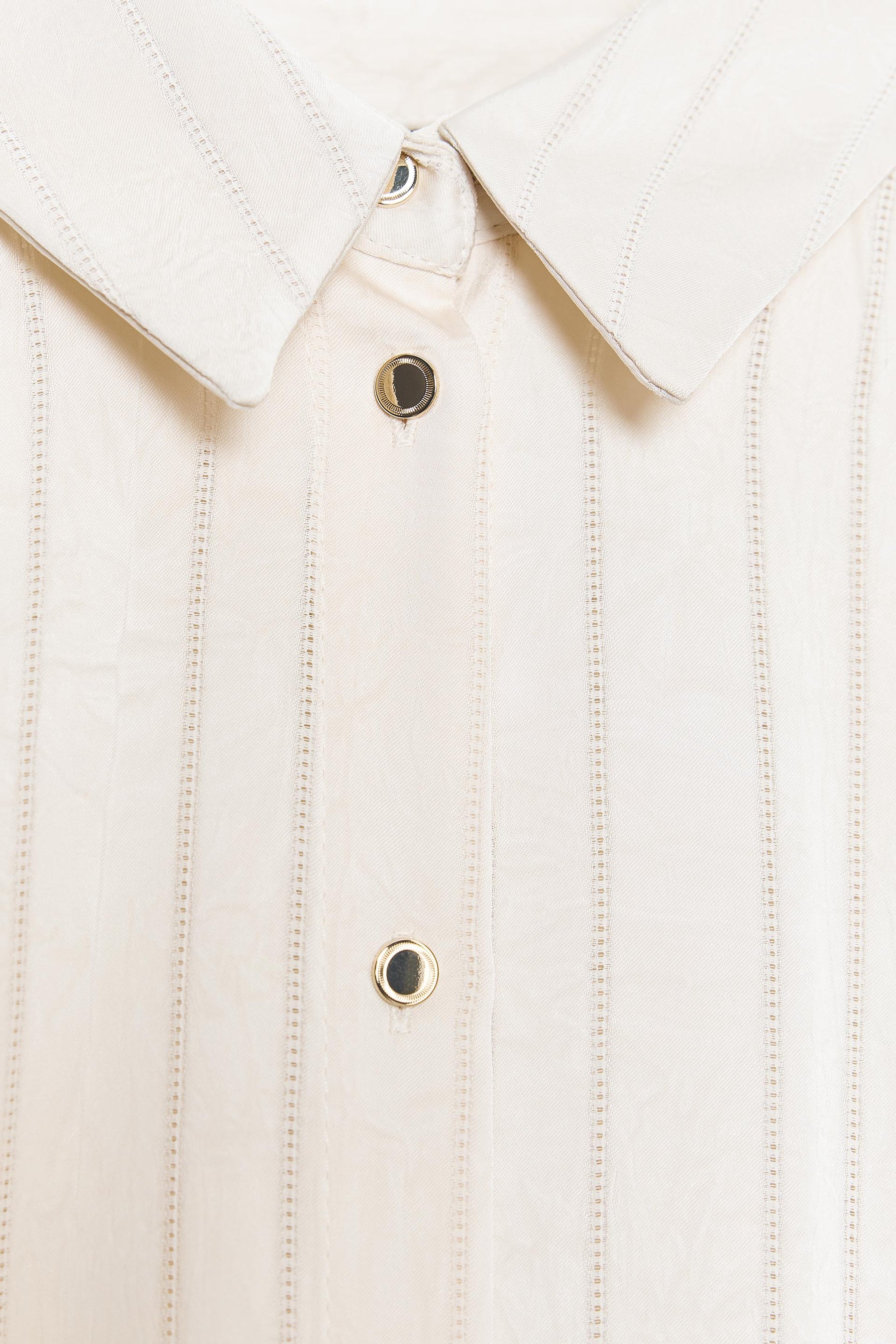 ÜBERGROSSES GESTREIFTES HEMD