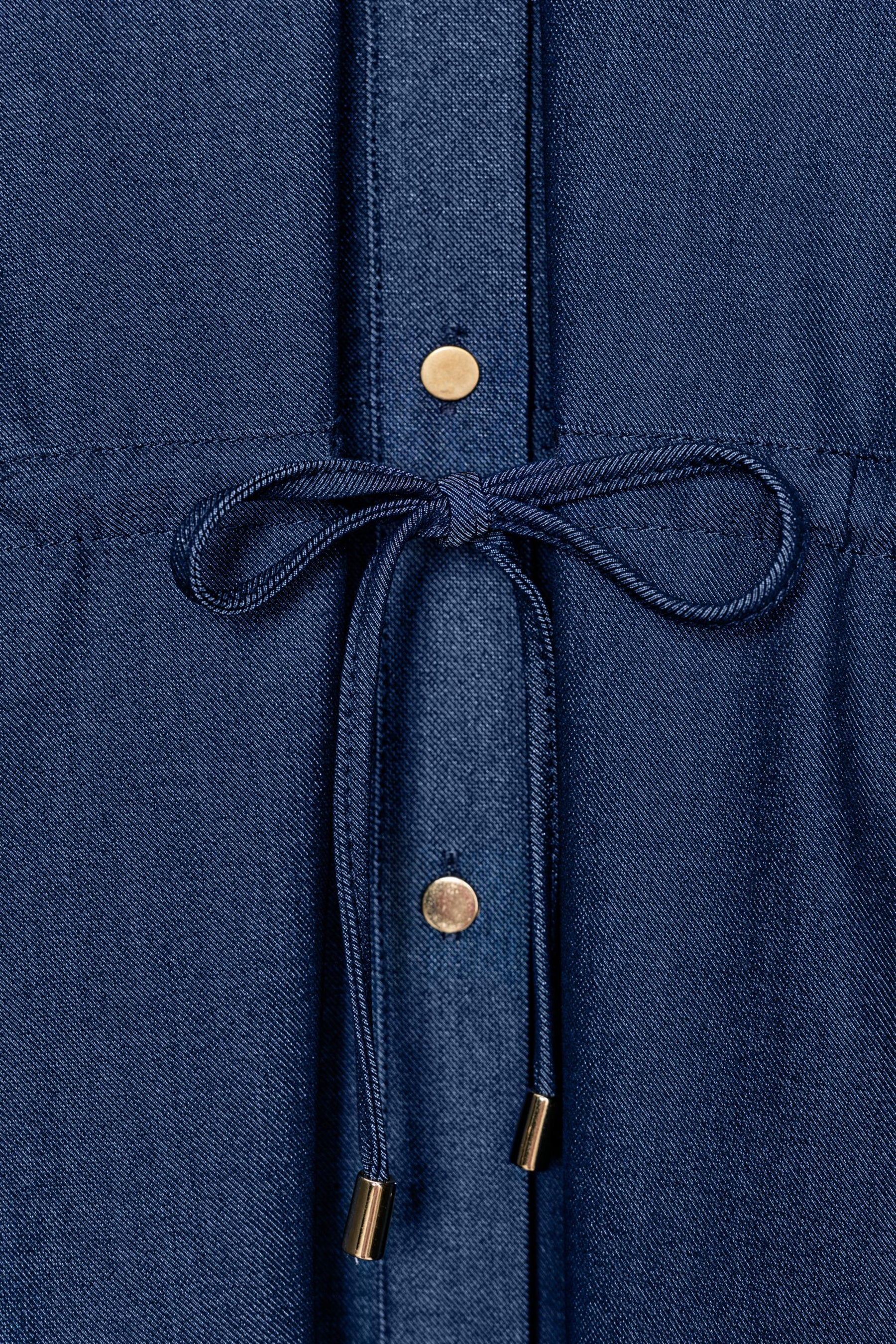 Safarihemd mit Kordelzug