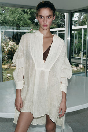 LIMITIERTE AUFLAGE LEINEN MIT KNOPFEFFER