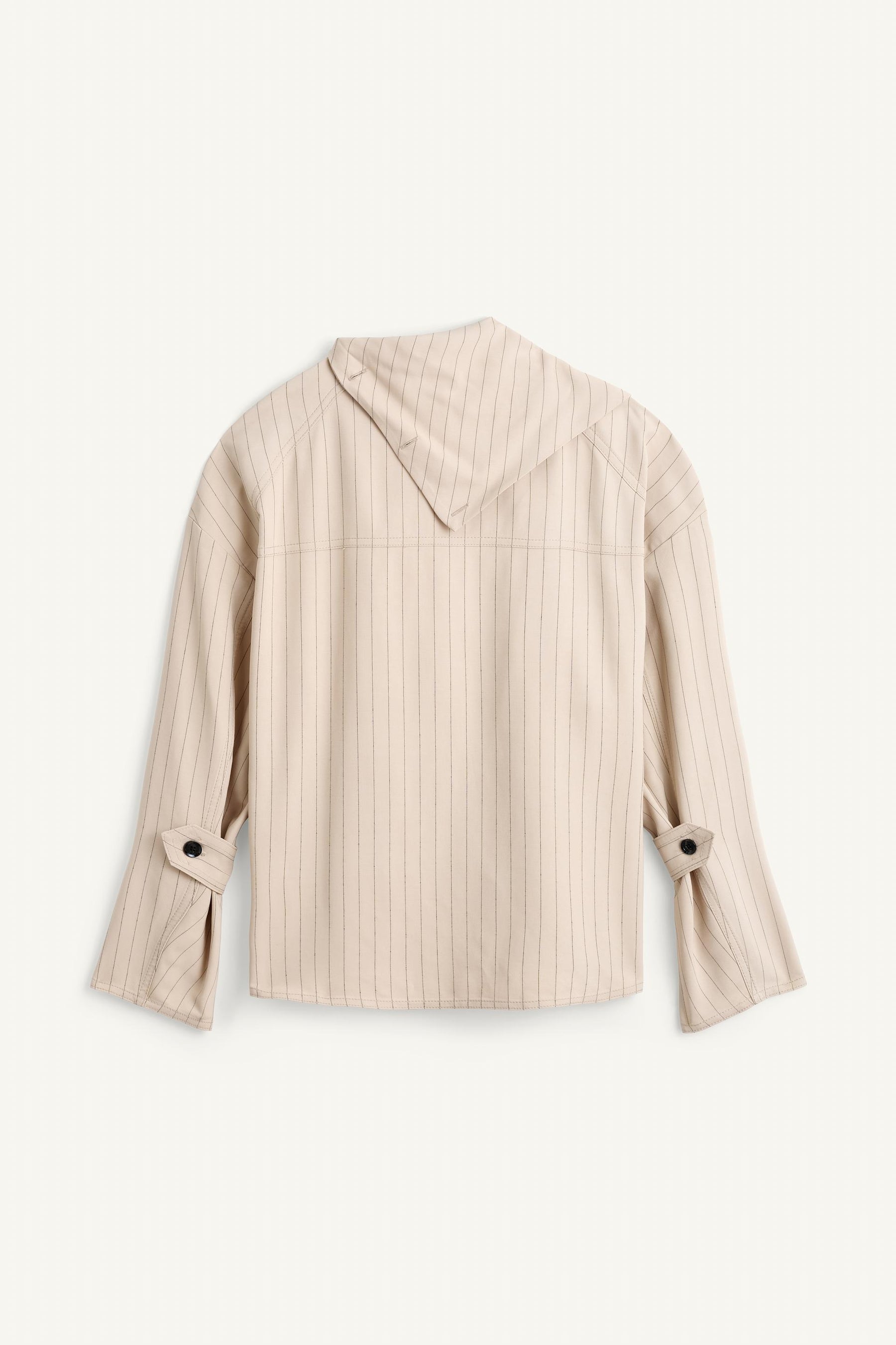 Gestreiftes Hemd mit Tasche