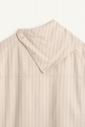 Gestreiftes Hemd mit Tasche