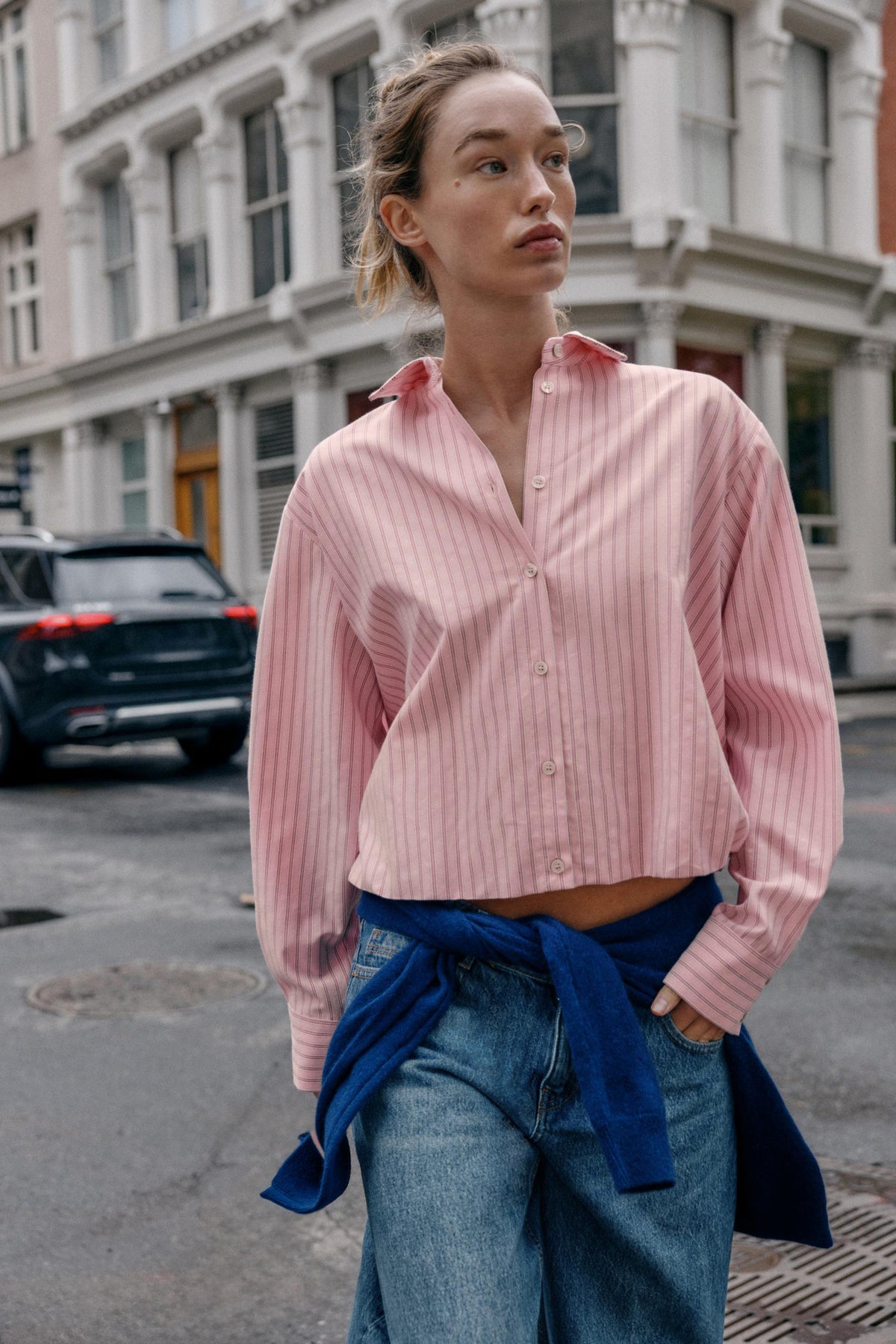 Gestreiftes Oxfordhemd