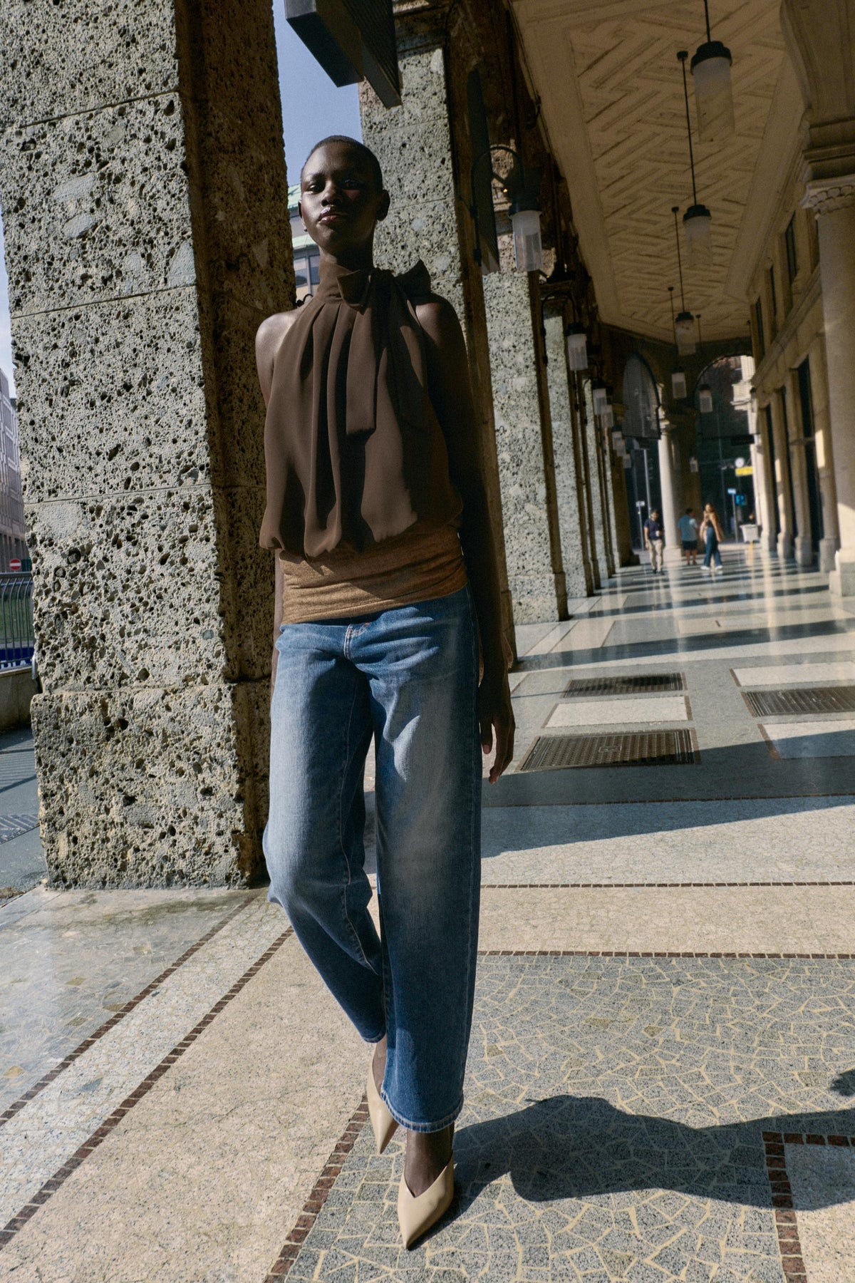 Neckholder-Ballontop