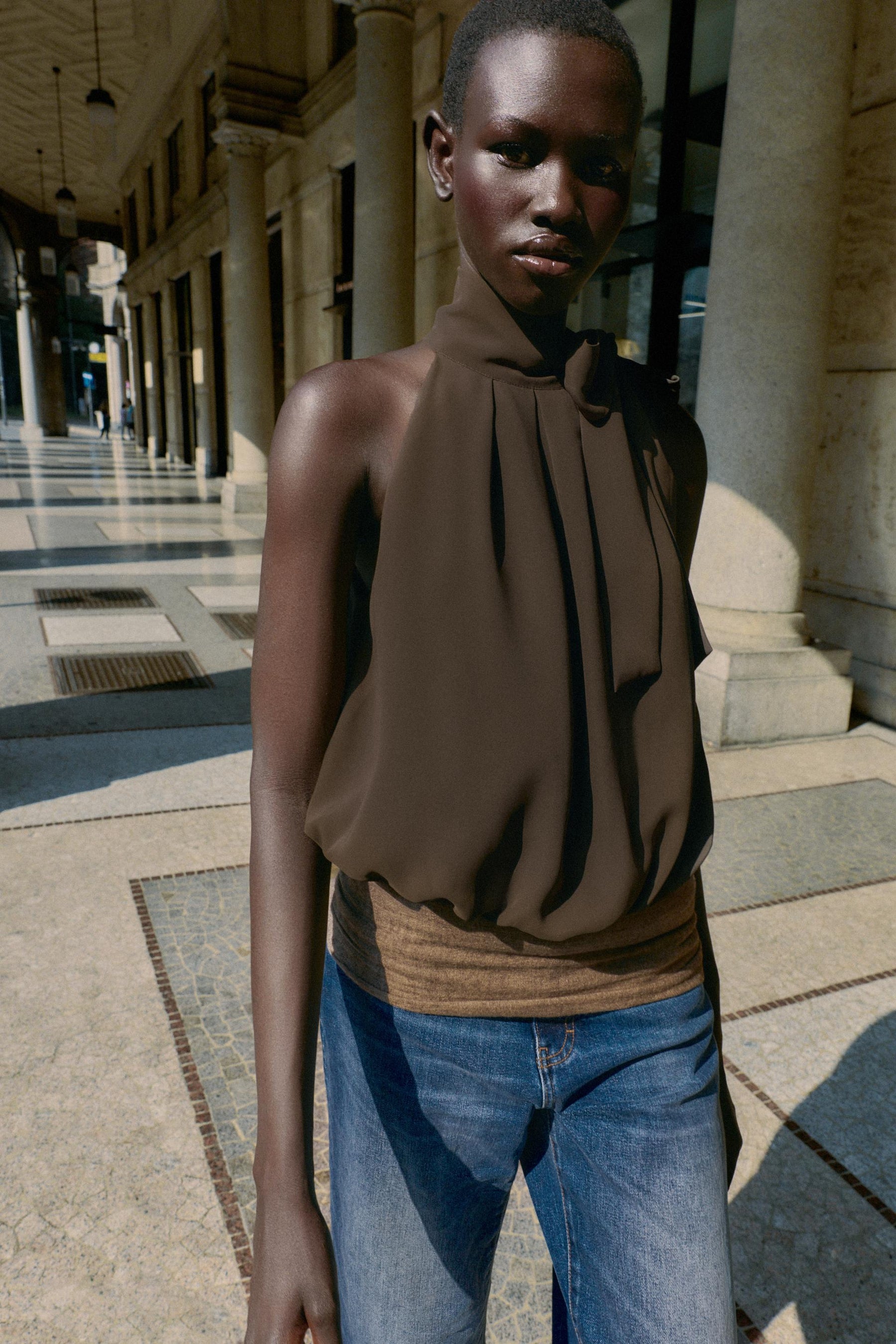 Neckholder-Ballontop