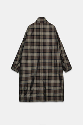 ZW COLLECTION LIMITED EDITION CHECKED TRENCH COAT - Image 8