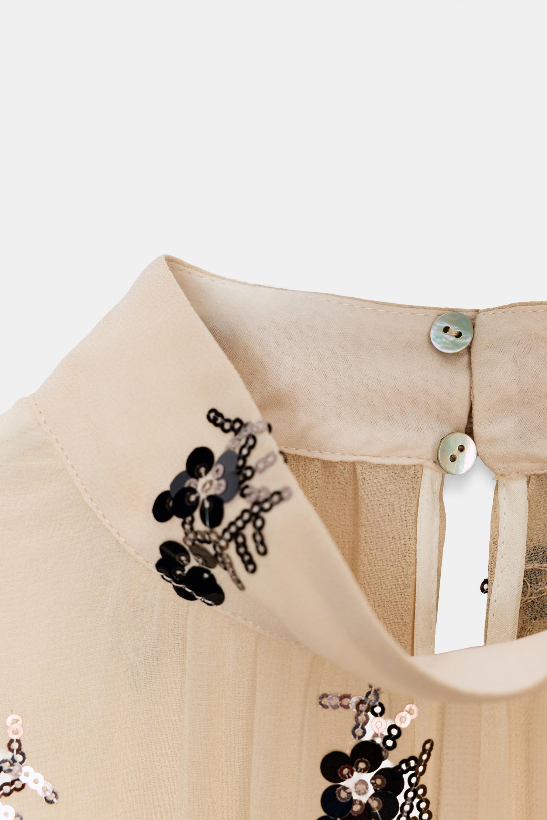 Paillettenbluse