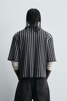 STRIPED JACQUARD SHIRT - Image 3
