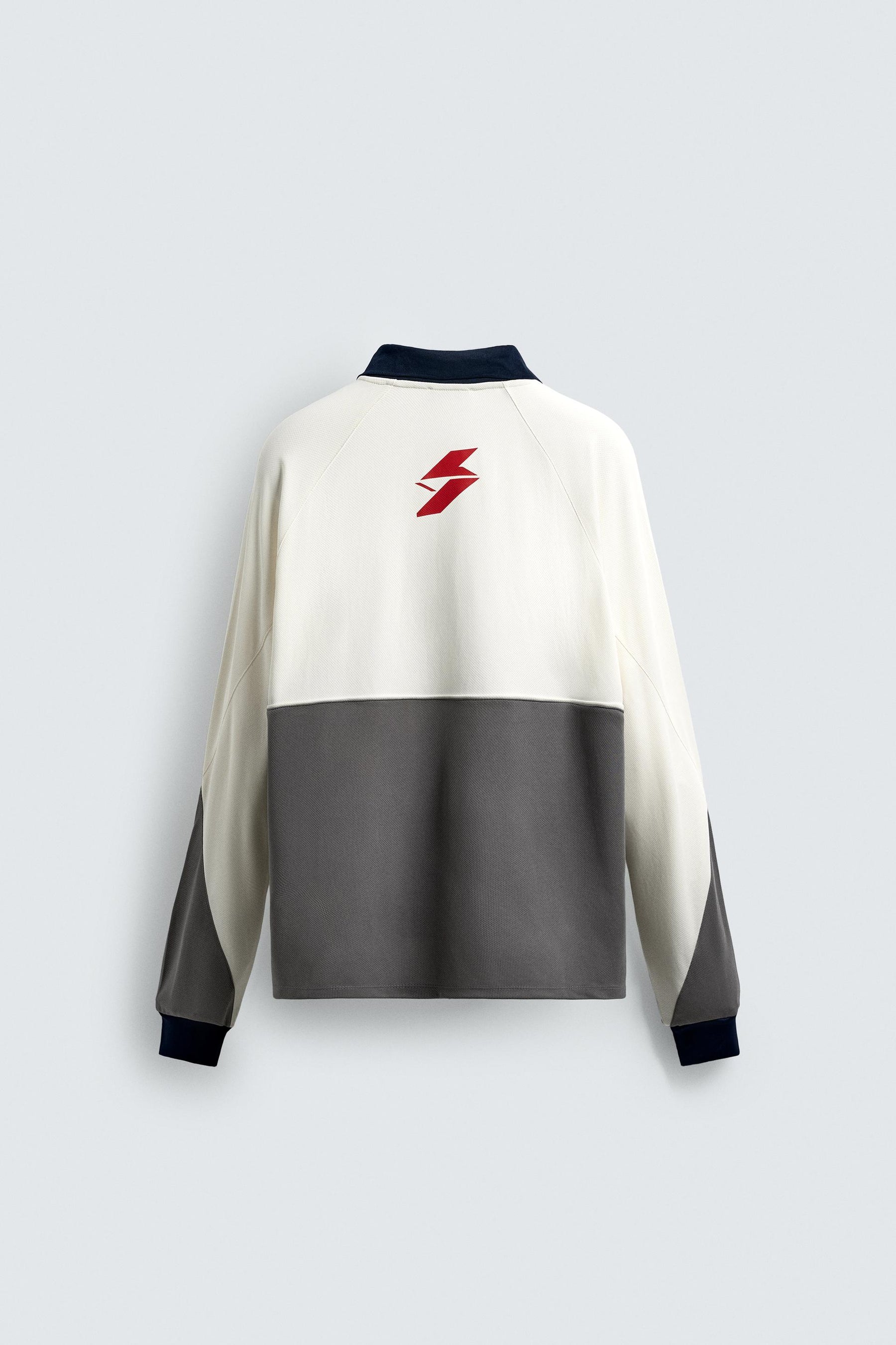 RETRO FOOTBALL PRINT POLO SHIRT - Image 8