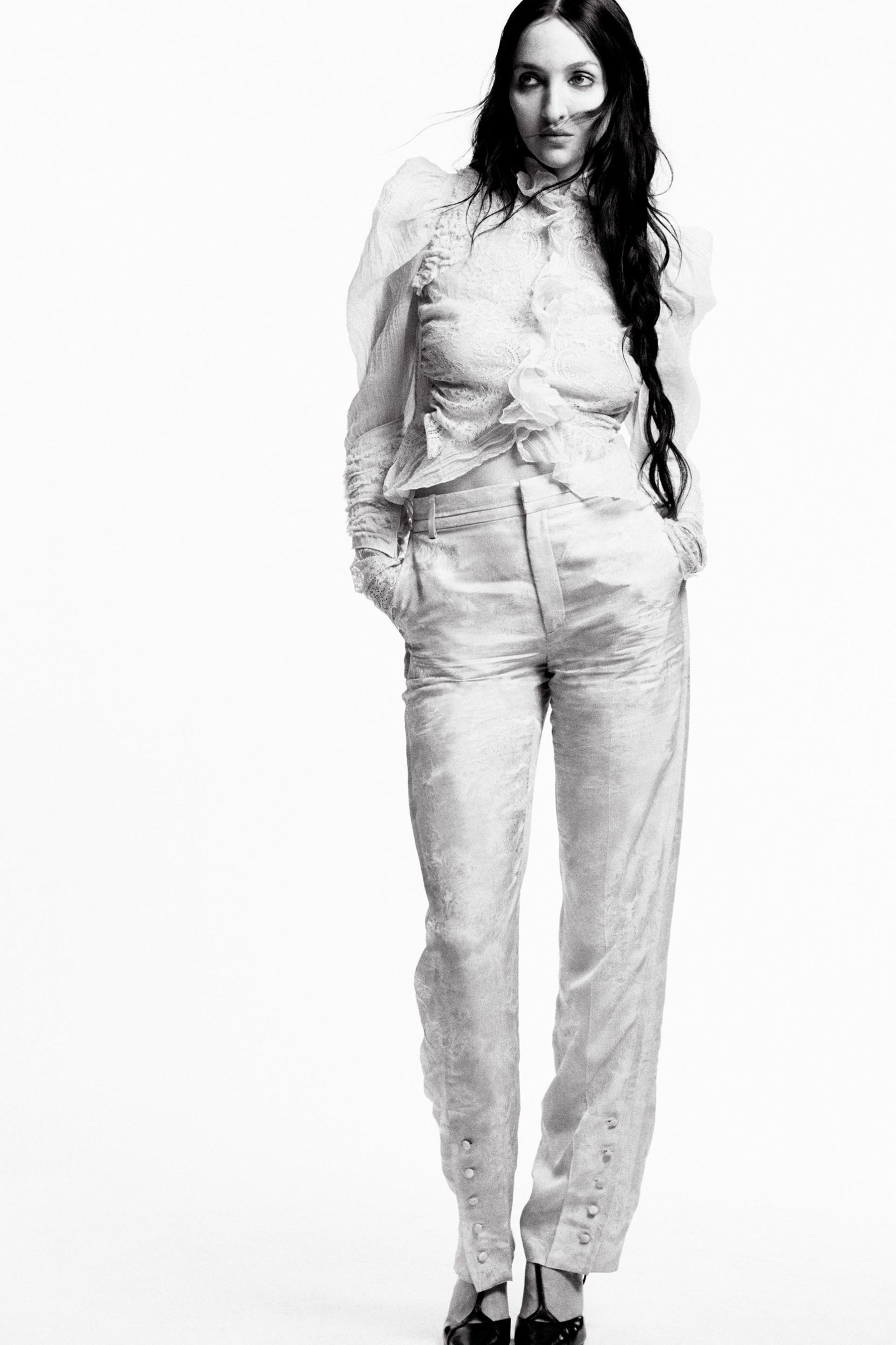 Rüschenhemd in limitierter Auflage