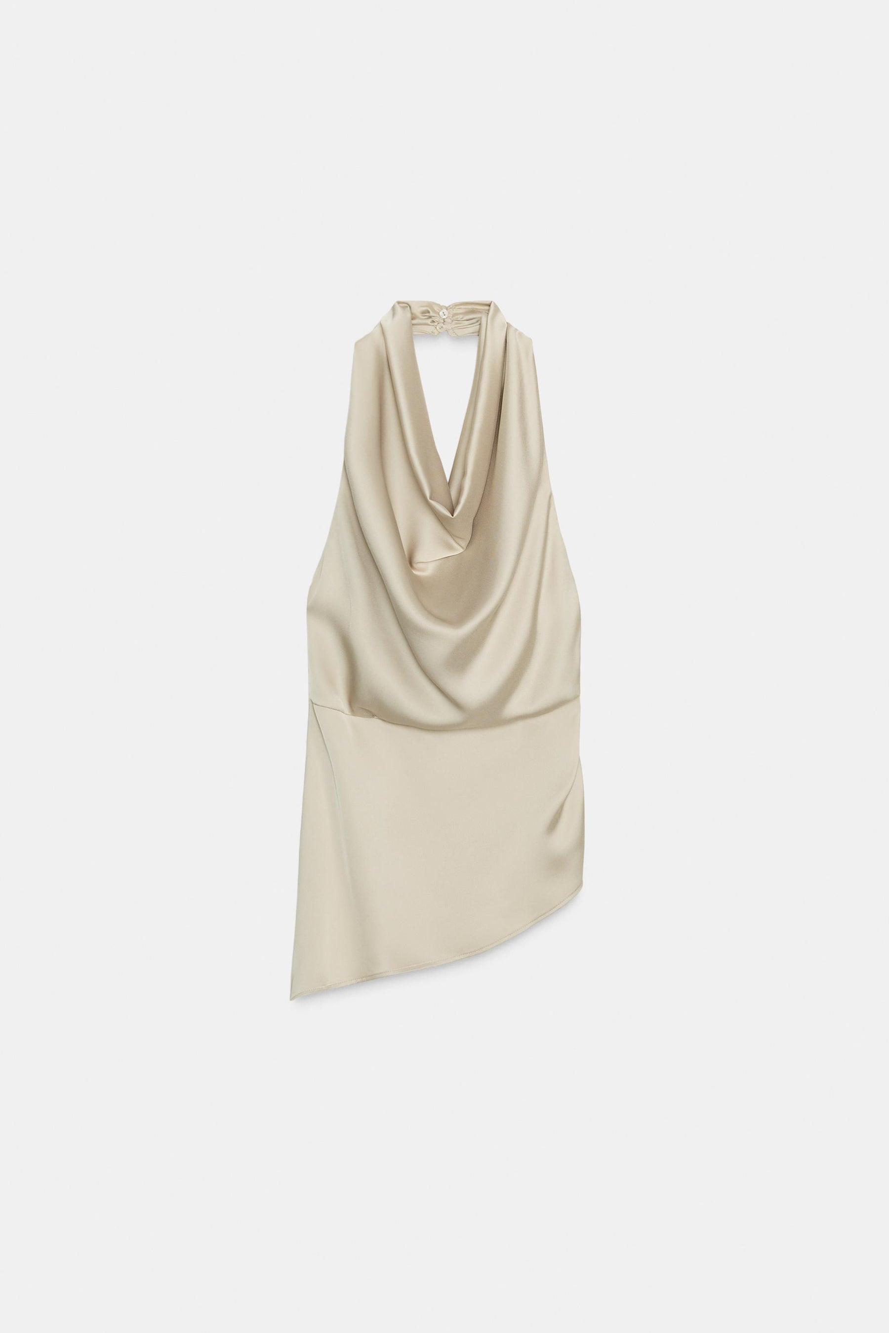 ASYMMETRISCHES SATIN-TOP
