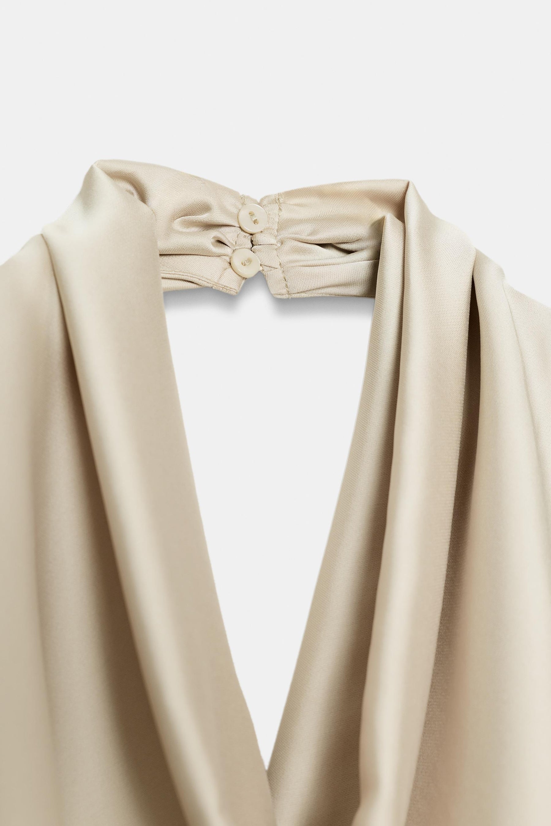 ASYMMETRISCHES SATIN-TOP