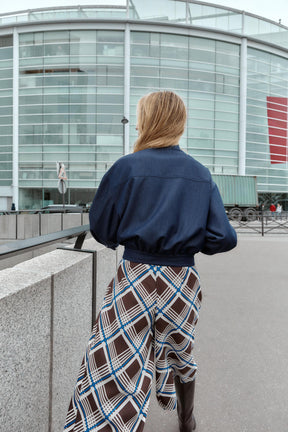 HIGH-NECK BOMBER JACKET - Image 6