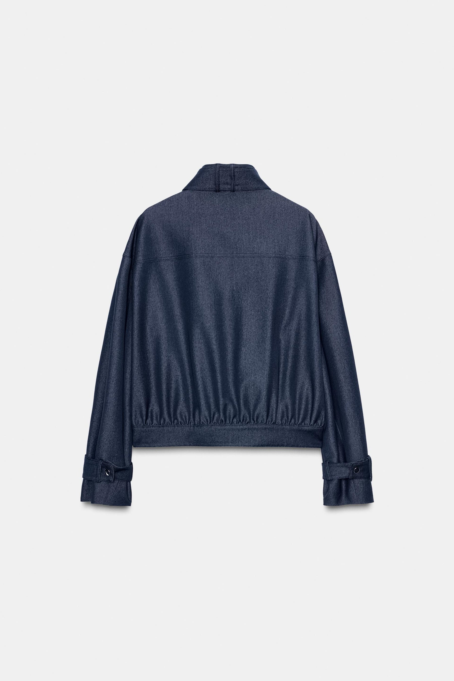 HIGH-NECK BOMBER JACKET - Image 10