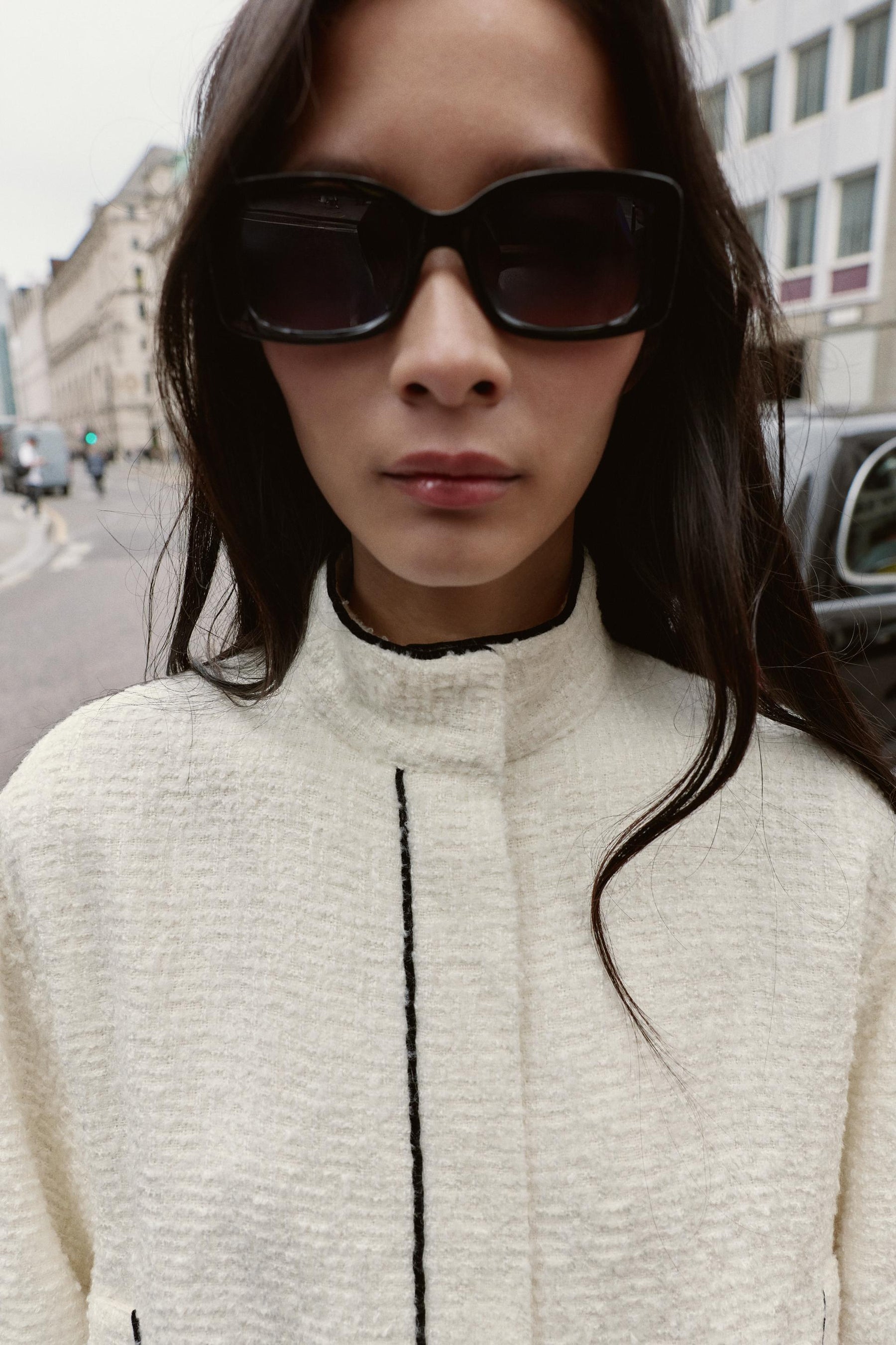 BOMBERJACKE MIT BESATZ