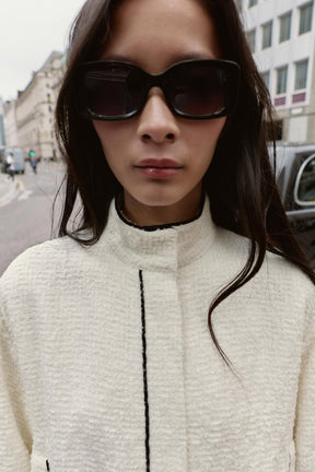 BOMBERJACKE MIT BESATZ