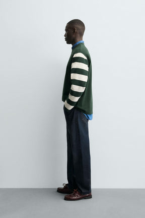STRIPED LONG SLEEVE T-SHIRT - Image 4