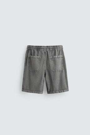 FADED RELAXED FIT BERMUDA SHORTS - Image 8