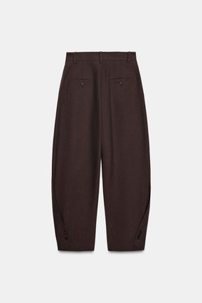 Gestreifte Ballonhose