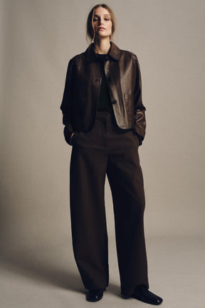 Gestreifte Ballonhose