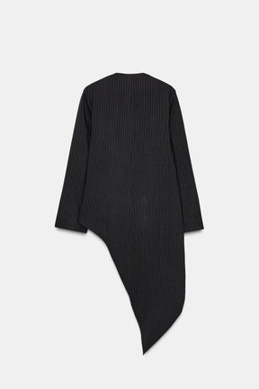 Gestreiftes asymmetrisches Oberteil