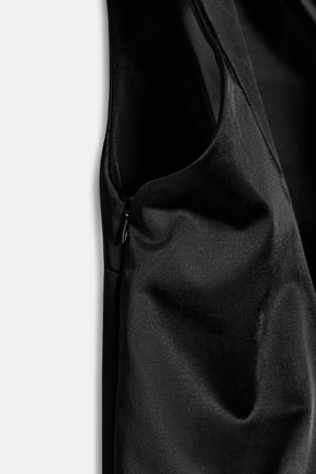 Ärmelloses Satin-Top