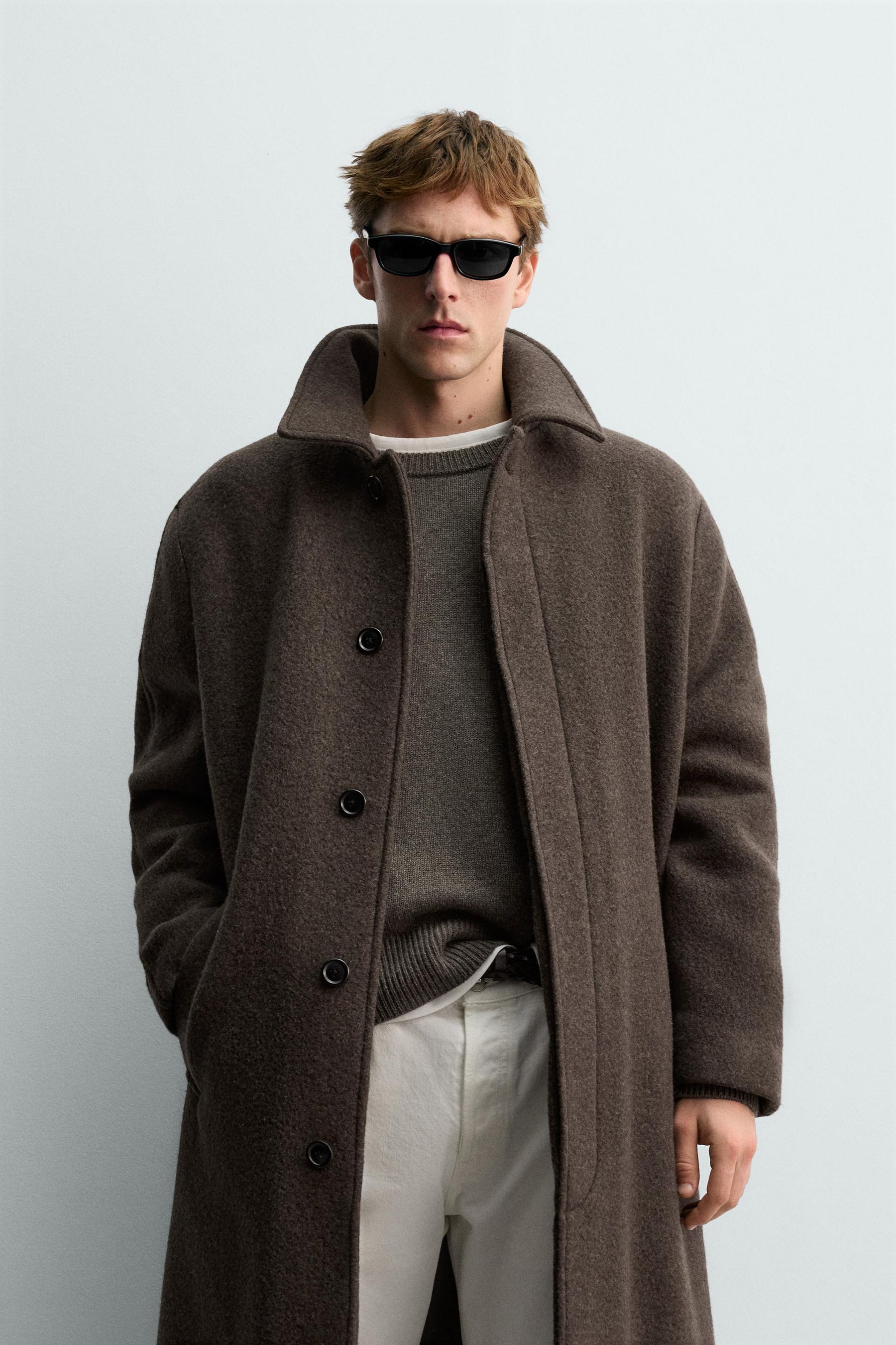 Double Breasted Wool Coat
