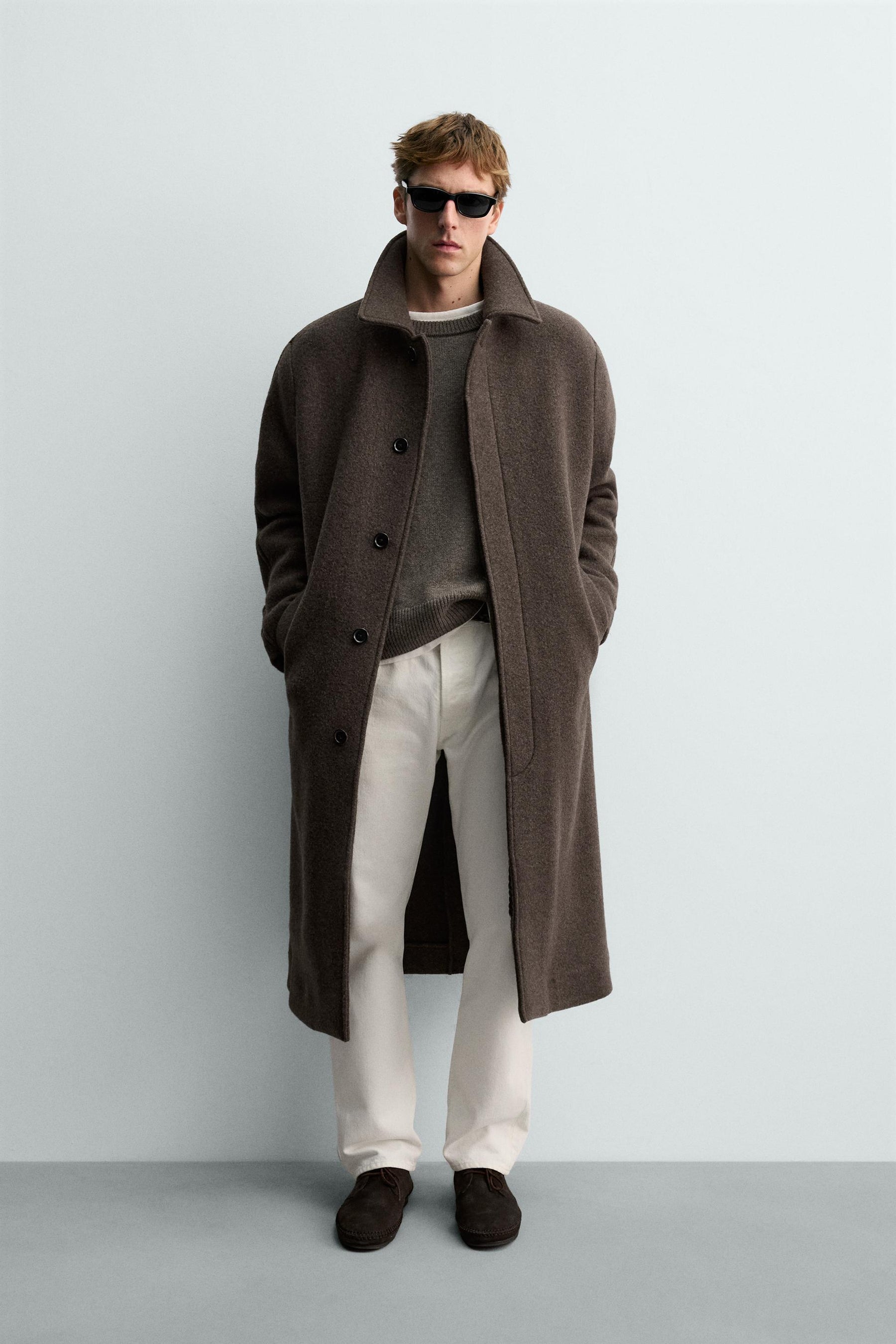 Double Breasted Wool Coat