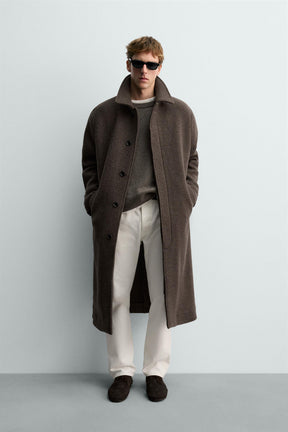 Double Breasted Wool Coat