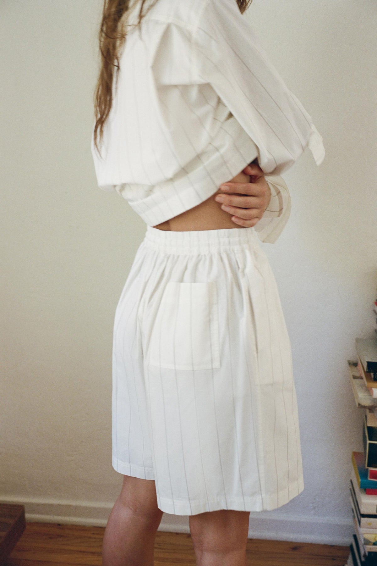 Gestreiftes Pyjamahemd