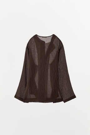 Hemd aus strukturierter Viskose