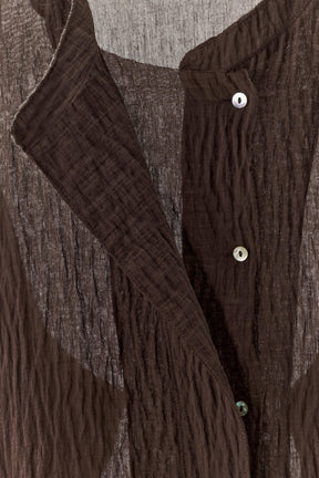 Hemd aus strukturierter Viskose