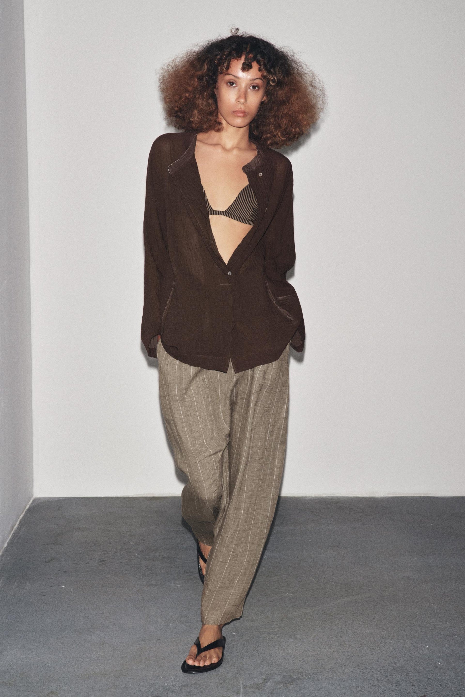 Hemd aus strukturierter Viskose