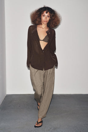 Hemd aus strukturierter Viskose