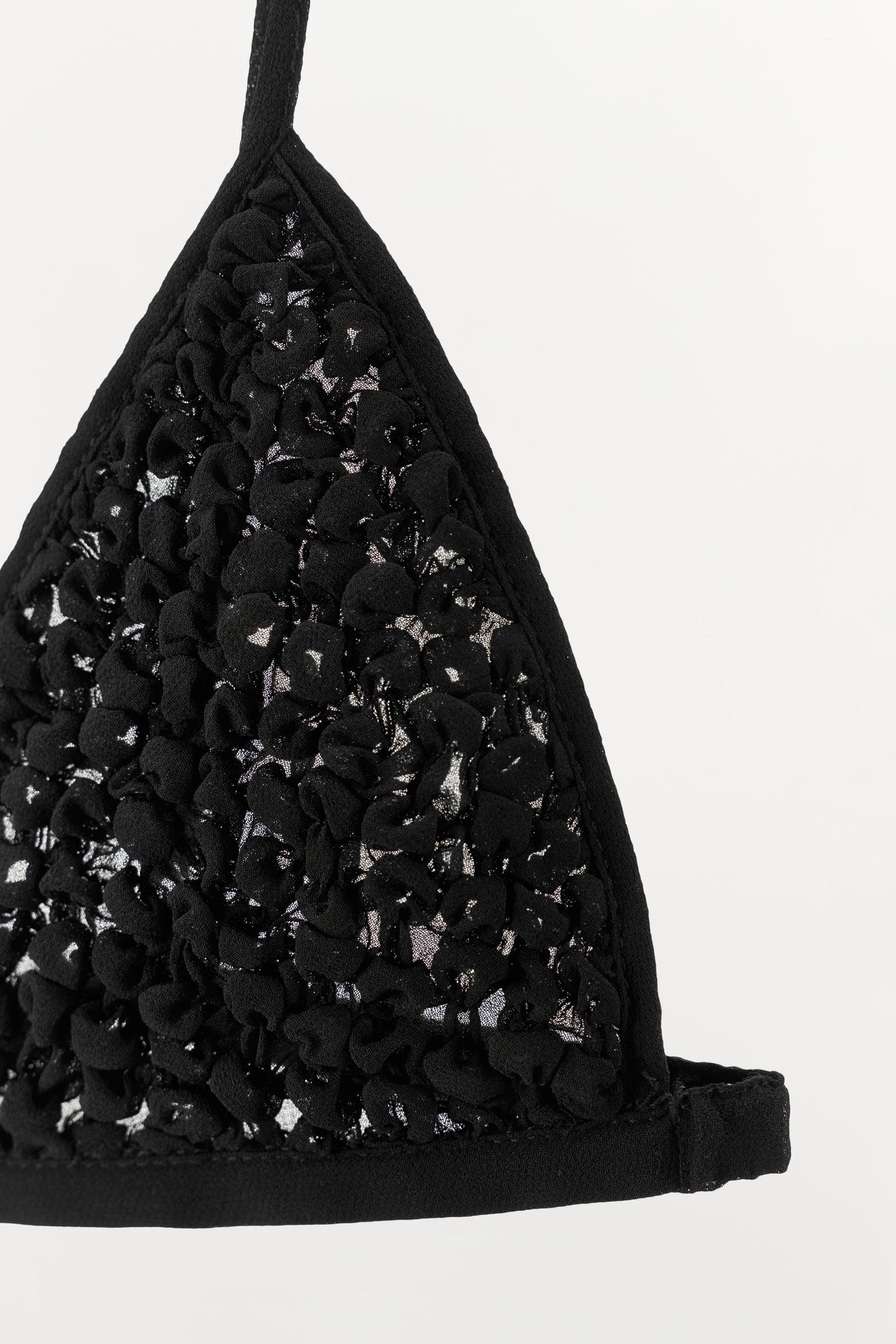 Dreieckiger BH mit Struktur