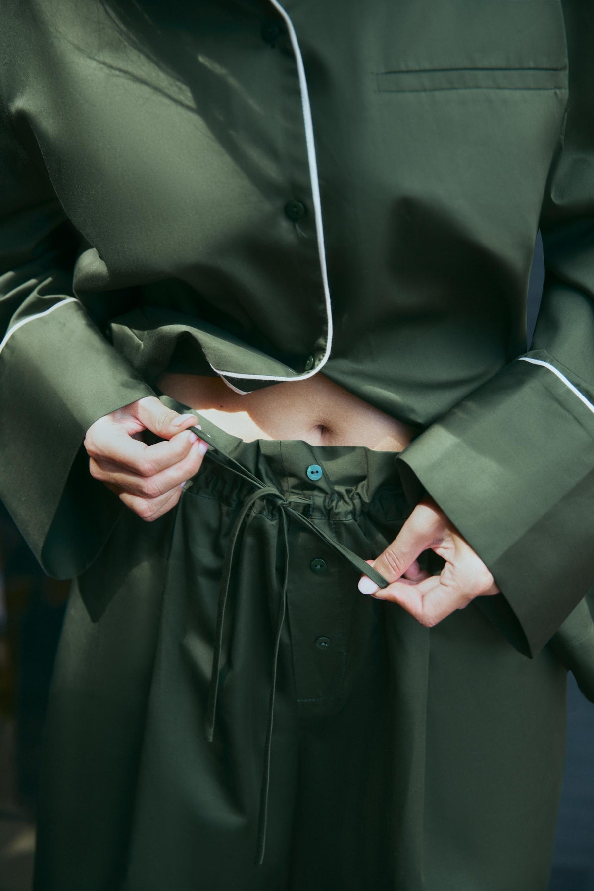 Kontrast-Popelinehemd