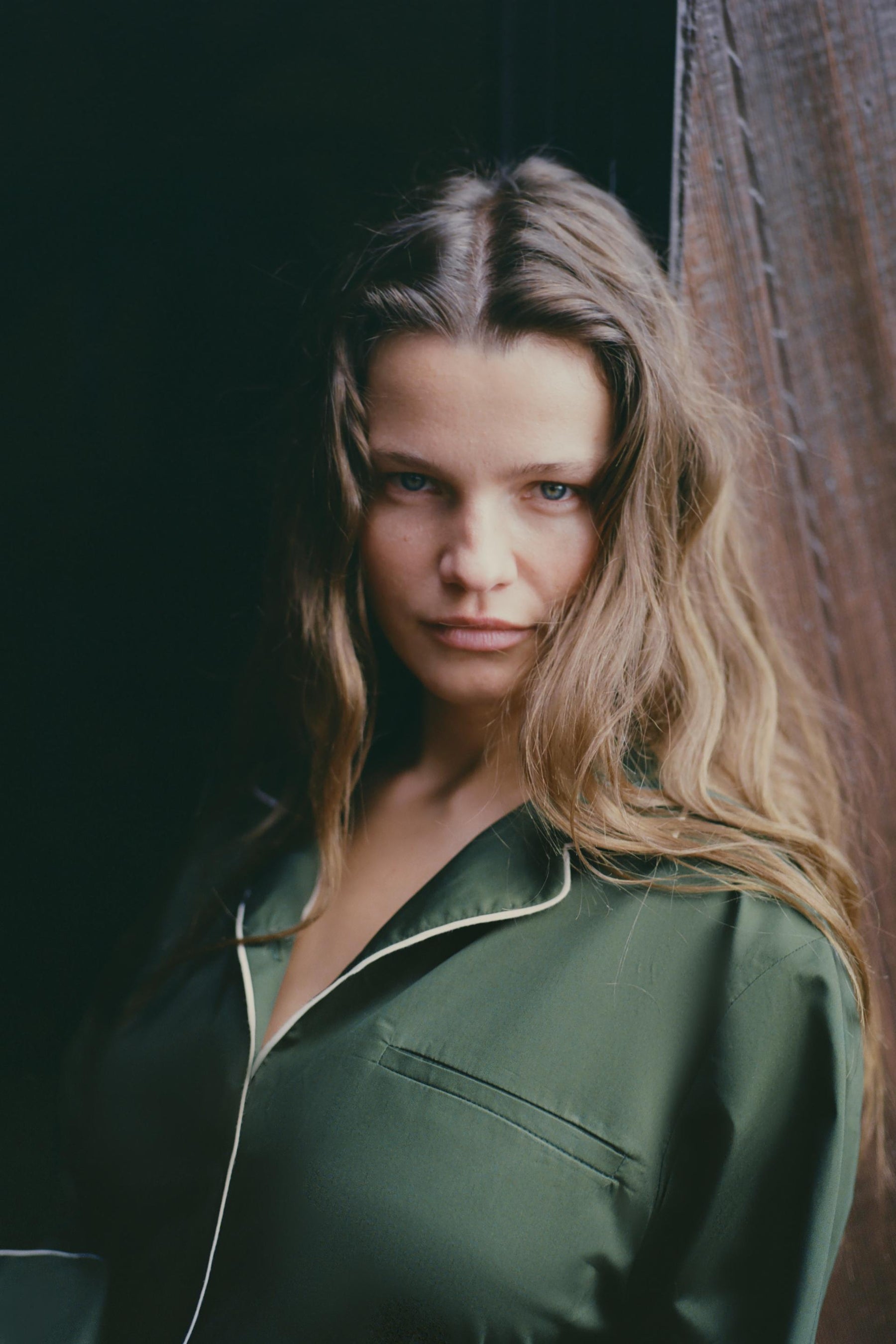 Kontrast-Popelinehemd