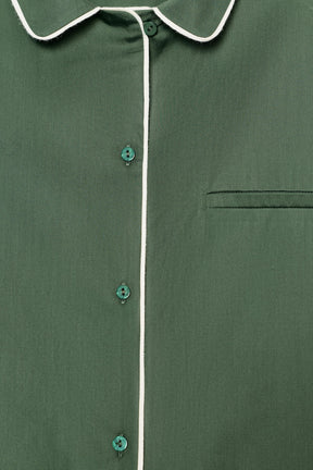 Kontrast-Popelinehemd