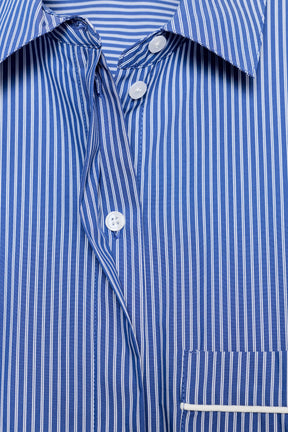 Gestreiftes Pyjamahemd