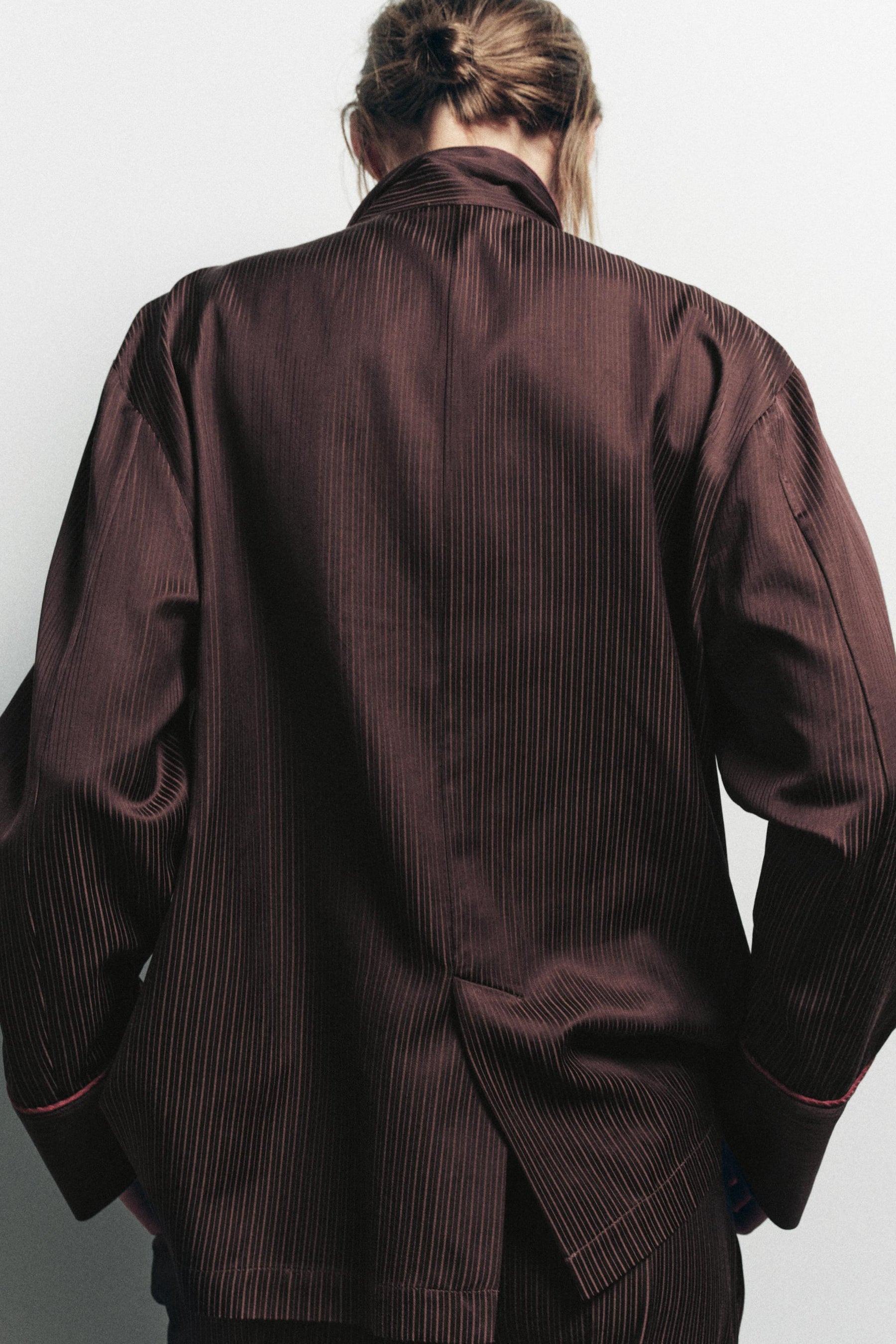 GESTREIFTES PYJAMAHEMD