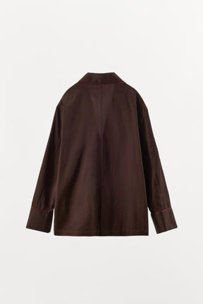 GESTREIFTES PYJAMAHEMD