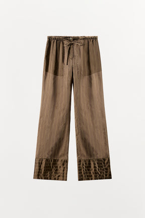 Gestreifte Pyjamahose