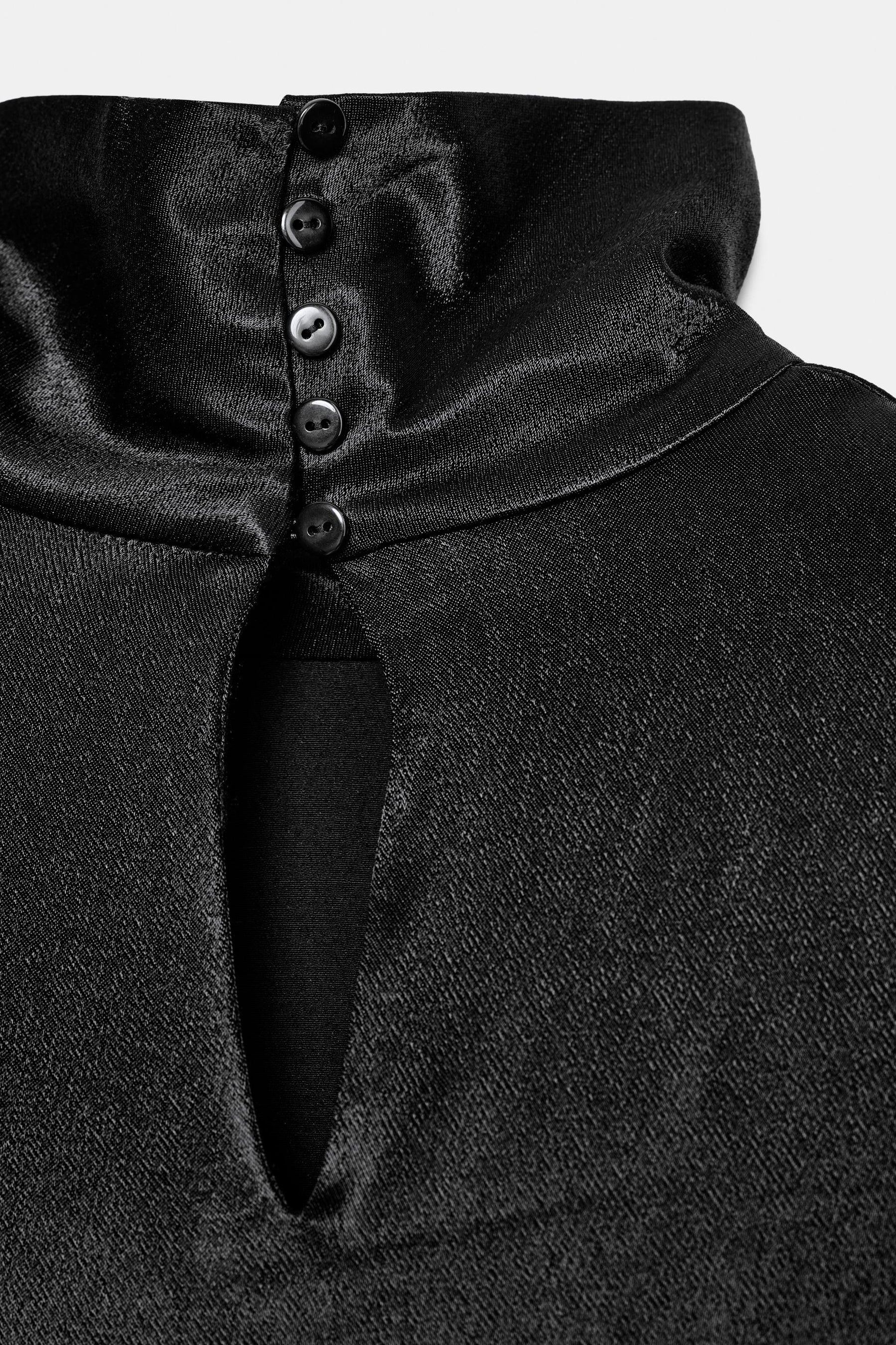 Asymmetrische lange Bluse