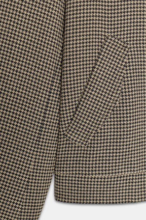 Hahnentritt-Bomberjacke